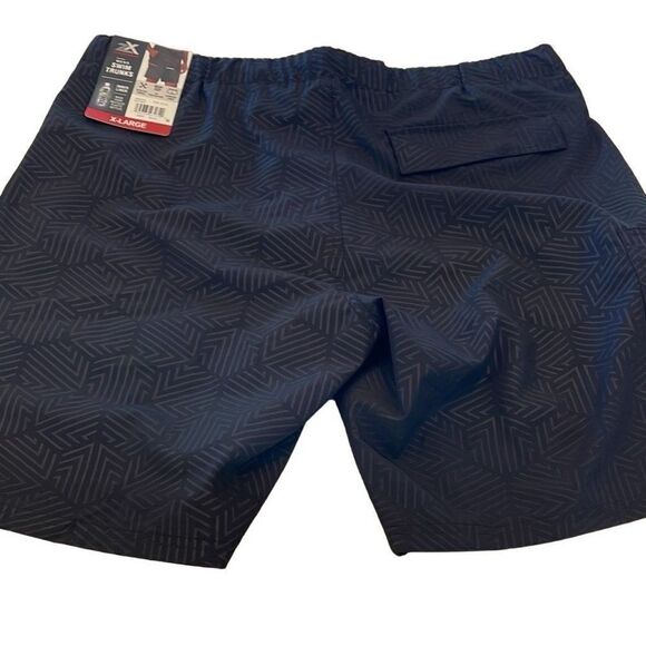 ZeroXposur Mens UPF 50+ Protection Quick Dry Swim Trunks Black Met X-Large NWT - Picture 3 of 5